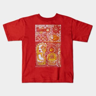 TRIBAL LOVE Kids T-Shirt